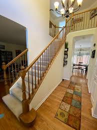 I thought i could keep up with blogging way better than i have been, but life gets in the way, and all the projects have also been getting in the way.so much so that i just haven't been able to put my fingers to these keys and chat with you guys again via the blog. Thinking Of Painting Staircase Spindles White Looking For Opinions On If I Do Just The Spindles And Leave The Banister Posts And Railing As Is Or Paint It All In White Also