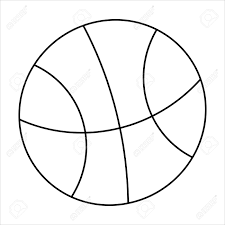The nearly concentric circles give the illusion either way. Coloring Page Outline Of Backetball Ball Simple Shapes Vector Illustration Coloring Book For Kids Royalty Free Cliparts Vectors And Stock Illustration Image 141766133