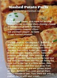 Mashed Potato Puffs Pampered Chef Recipes Recipes Pampered Chef Brownie Pan Recipes