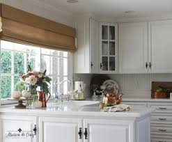 simple fall kitchen decor: warming up