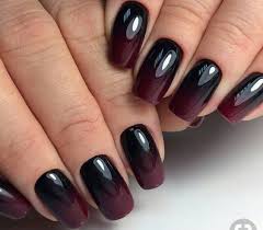Black And Grey Nails Ombre Pin By Sherry Lynn Butler On Naglar Ombre Nail Designs Ombre Nails Ombre Nail Art Designs