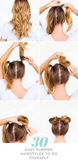 30 Easy Summer Hairstyles To Do Yourself Hairstyles Summer Yourself Summ Hairsty Easy Summer Hairstyles Holiday Hairstyles Easy Summer Hairstyles