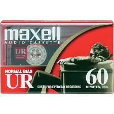 Maybe you would like to learn more about one of these? Maxell Normal Bias Ultrium Audio Cassette Tape 60 Minutes