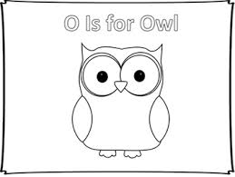 Discover all our printable coloring pages for adults, to print or download for free ! O Is For Owl Coloring Sheet By Miss Kidd S Kids Tpt