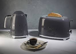 Presenting you one more best toaster and kettle set which is manufactured by tower appliances. Smeg Slate Grey Kettle Toaster