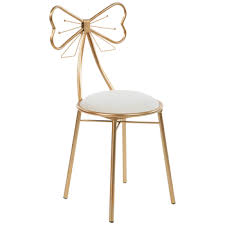 Gold Bow Metal Chair Hobby Lobby 5225776 Ornate Chairs Metal Chairs Steel Frame Furniture