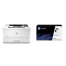Hp laserjet pro m404dn printer model produces a maximum resolution of 1200 x 1200 dots per inch (dpi) at the fine line print mode. Amazon Com Hp Laserjet Pro M404dn Monochrome Laser Printer With Built In Ethernet Double Sided Printing Ethernet Only W1a53a With Standard Yield Black Toner Cartridge Electronics