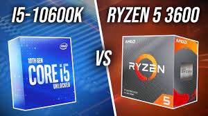 A higher transistor count generally indicates a newer, more powerful processor. Intel I5 10600k Vs Amd Ryzen 5 3600 Cpu Comparison Youtube