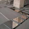 Laying floor tiles on cement board. 1