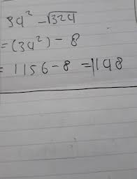 √ 196 x √ 576: Hasil Dari 34pangkat2 Akar 324 Brainly Co Id