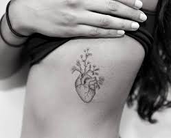 One simple rose is all you need sometimes. Flower Tattoo Heart Nice