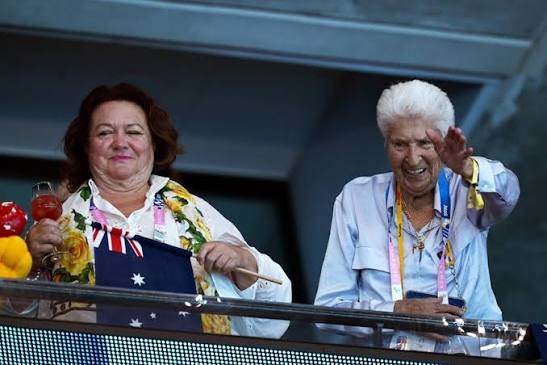 Olympian Dawn Fraser doing 'so much better' after emergency hip surgery and four broken ribs, family says - ABC News