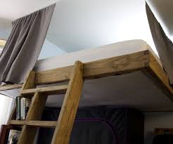 It can help transform a spare guestroom into a dynamic sleeping. Partially Freestanding Loft Bed Under 50 7 Steps With Pictures Instructables