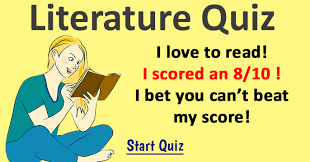 Oct 11, 2021 · easy literature quiz questions and answers. 10 Tough Literature Quiz Questions