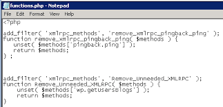 Getusersblogs e vengono passati i parametri username e password. Ddos Brute Force Over Xml Rpc How To Disable Commonly Abused Functions In Wordpress Applied Innovations Public Knowledgebase