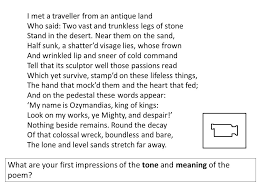 Ozymandias Percy Bysshe Shelley Ppt Video Online Download