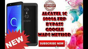 Then you need to key in the code *#0000*code# along with the unlock code that you have. Alcatel 5009a Frp Youtube