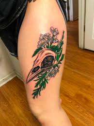 Maybe you would like to learn more about one of these? Bird Skull By Howard Bell Portland Tattoonow