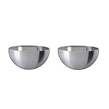 Amazon Com Ikea Stainless Steel Serving Bowl 2 Pack 5 Blanda Blank Serving Bowls Bowl Serving Bowls Steel