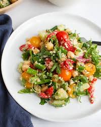Mediterranean Quinoa Salad Recipe In 2020 Mediterranean Quinoa Salad Salad Recipes Mediterranean Diet Recipes