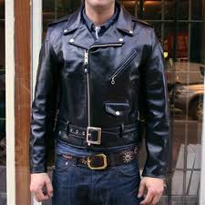 Schott Perfecto 618hh Horsehide Leather Jacket In The Group Men Jackets And Coats At Sivletto W5780 Leather Jacket Street Style Leather Jacket Jackets