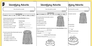 Expatica is the international community's online home away from home. Identifying Adverbs Worksheet Teacher Made Teacher Made