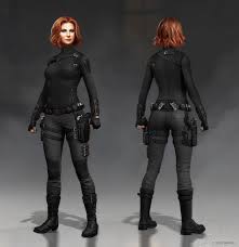 She can of course get up close and personal and there's nothing wrong with doing so. Marvel S Avengers Laura Bailey Talks Becoming Black Widow Wielding Thor S Hammer Scarlet Witch And More