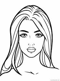 You can use our amazing online tool to color and edit the following coloring pages for girls online. Beautiful Girl Coloring Pages For Girls Beautiful Girl 17 Printable 2021 0203 Coloring4free Coloring4free Com