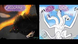 Godzilla KOTM | Moonhidora and Godzilla Go Round 3! (Godzilla Comic Dub) -  YouTube