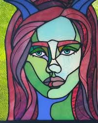 She is currently in light-box form for an indoor art show, but I wanted to  post her sunlight colors too! Always warmer than artificial light,  especially those fancy pinks. I’ll post a video of the ...