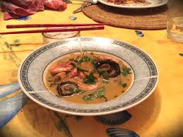 Soupe Thai Crevettes Ou Poulet Recette Soupe Thai Crevette Soupe Thai Recette Soupe Thai
