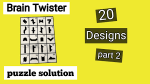4 parts 4 pieces 4 steps abstract background business card cell chart color colorful communication complete concept connection cooperation data design. Brain Twister Puzzle Solution Part 2 With 4 Piece Tangram Youtube