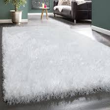 Was sie bei der pflege und reinigung beachten müssen. Norden Home Shaggy Teppich Gallagher In Weiss Bewertungen Wayfair De
