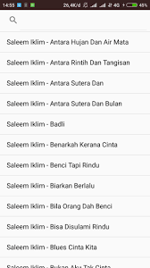 Awie senja nan merah lirik. Lirik Lagu Saleem Iklim For Android Apk Download