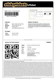 Ticket Design Resume Template Ticket