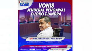 Djoko tjandra didakwa menyuap jaksa pinangki. Vonis Jenderal Pengawal Djoko Tjandra Selengkapnya Di Inews Sore Pukul 15 45 Wib