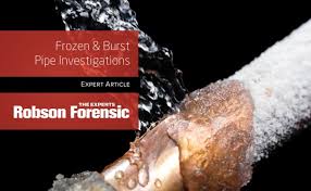When the weather is very cold outside, let the cold water drip from the faucet served by exposed pipes. Frozen Burst Pipe Investigations Expert Article Robson Forensic