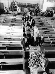 Guitarist Jimi Hendrix S Casket Is Followed From The Church By Jimi Hendrix Hendrix Funeral