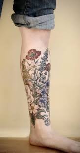 40 Gorgeous Calf Tattoo Ideas For Girls Calf Tattoo Leg Tattoos Women Leg Tattoos