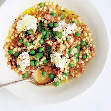 Fregola With Green Peas Mint And Ricotta Recipe Ricotta Recipes Ricotta Cheese Recipes Recipes