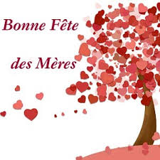Les enfants de jour de mère retenant des fleurs, une affiche et des ballons ! Bonne Fete A Toutes Les Mamans Lorraine G Huneault