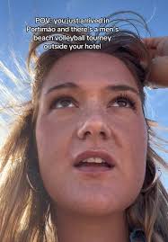 Beach Volleyball Tournament in Portimão, Portugal