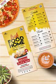 From now on, you don't have to create a menu design on your own. Food Menu Card Psd Template Freebie Psdfreebies Com
