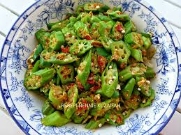 Resepi Nennie Khuzaifah Tumis Sambal Belacan Kacang Bendi Kacang Resep Vegetarian Tumis