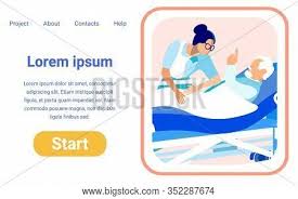De målte blodtrykket under knæet og sagde til mig, det var fint med for en sikkerheds skyld måtte de hellere måle det over knæet også, og der var det det samme, men mere stabilt. Ward Attendant Bent Vector Photo Free Trial Bigstock