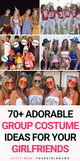 Рейчел блум алин брош маккенна (дьявол носит прада). 75 Super Cute Group Halloween Costumes To Rock The Halloween With Your Gi Cute Group Halloween Costumes Girl Group Halloween Costumes Group Halloween Costumes