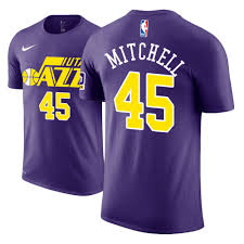 Men's utah jazz #45 donovan mitchell jersey purple big face details. Donovan Mitchell Classic Jersey Jersey On Sale
