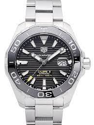 Tag heuer pushes sportswatch technology to the highest levels with its stunning aquaracer 500m calibre 5 diving watch. Tag Heuer Aquaracer Calibre 5 Automatik 43mm Way201a Ba0927 Uhrinstinkt
