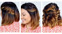 Easy Hairstyle For Short Medium Hair