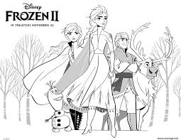 Sorti en 2013, il est librement inspiré du conte éponyme de hans christian andersen publié en 1844. Coloriage Frozen 2 Princess Girls Dessin La Reine Des Neiges A Imprimer